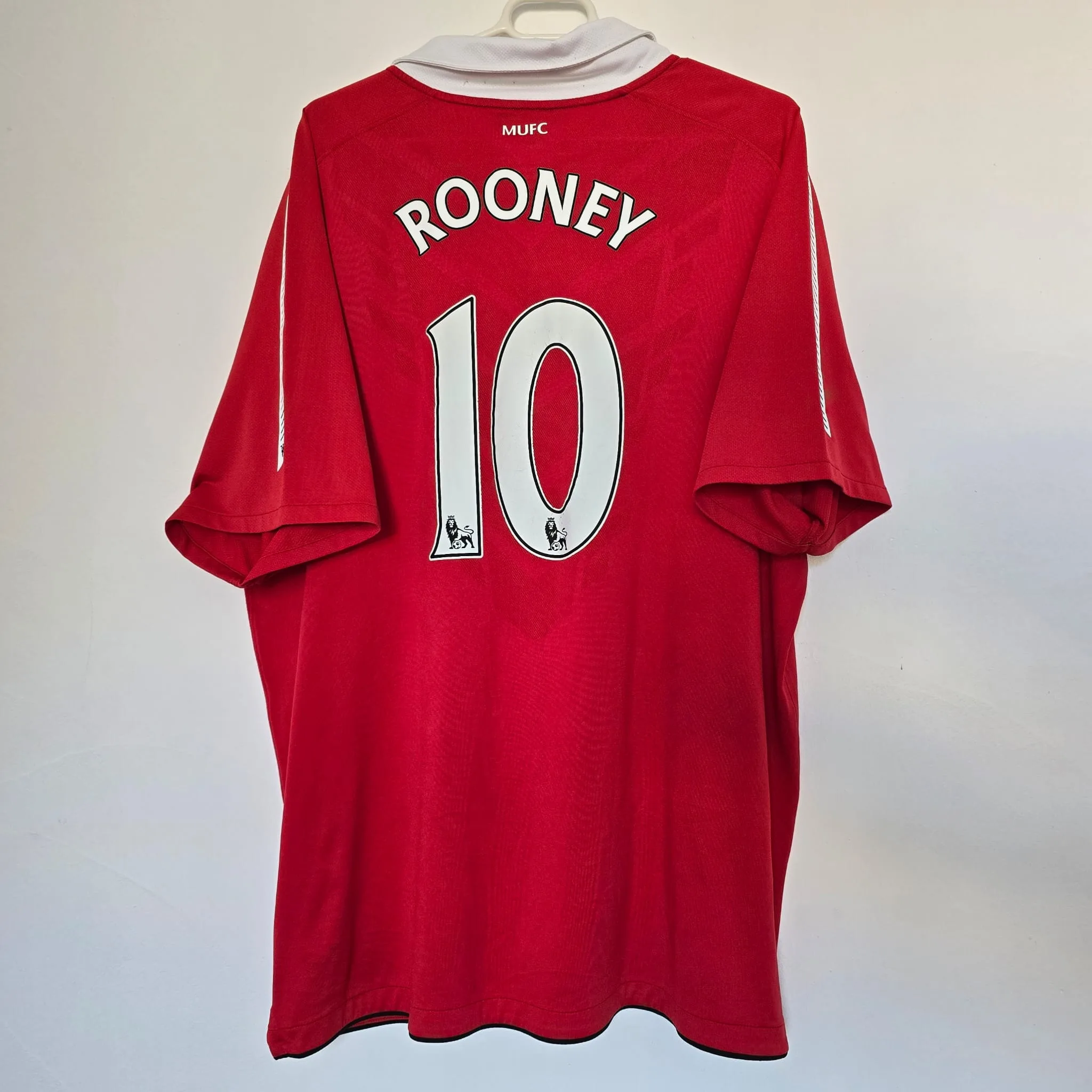 2010-11 Manchester United Home Shirt - Rooney #10 - (XXL)