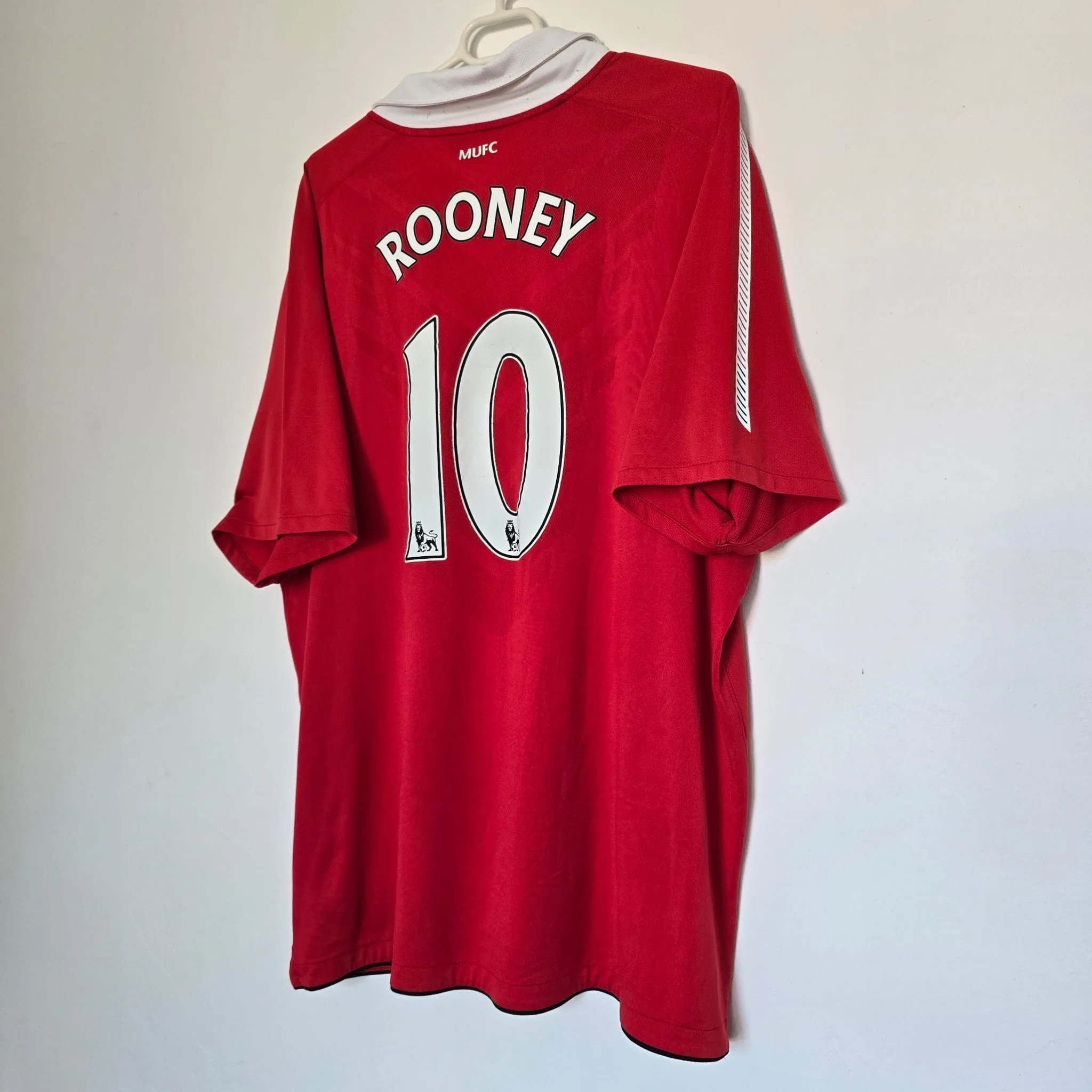 2010-11 Manchester United Home Shirt - Rooney #10 - (XXL) - Imagen 2