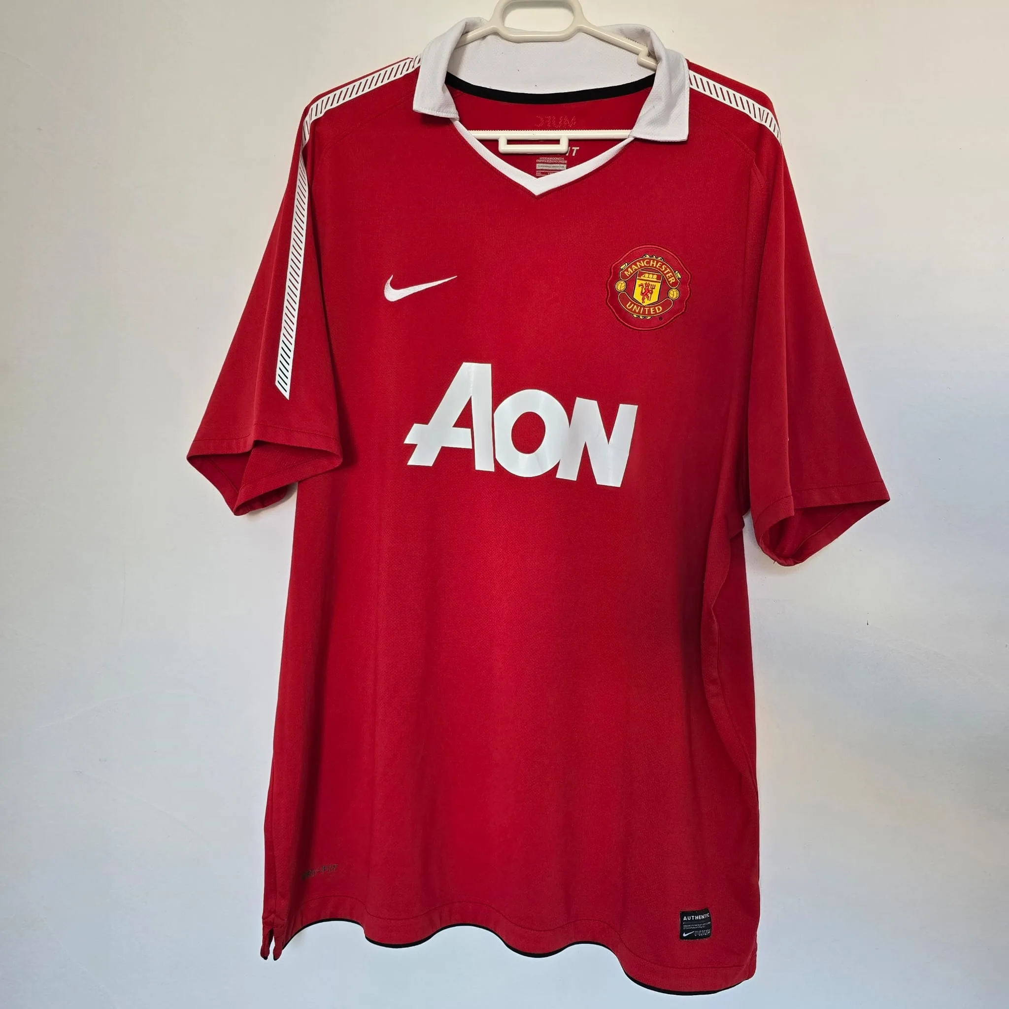 2010-11 Manchester United Home Shirt - Rooney #10 - (XXL) - Imagen 3