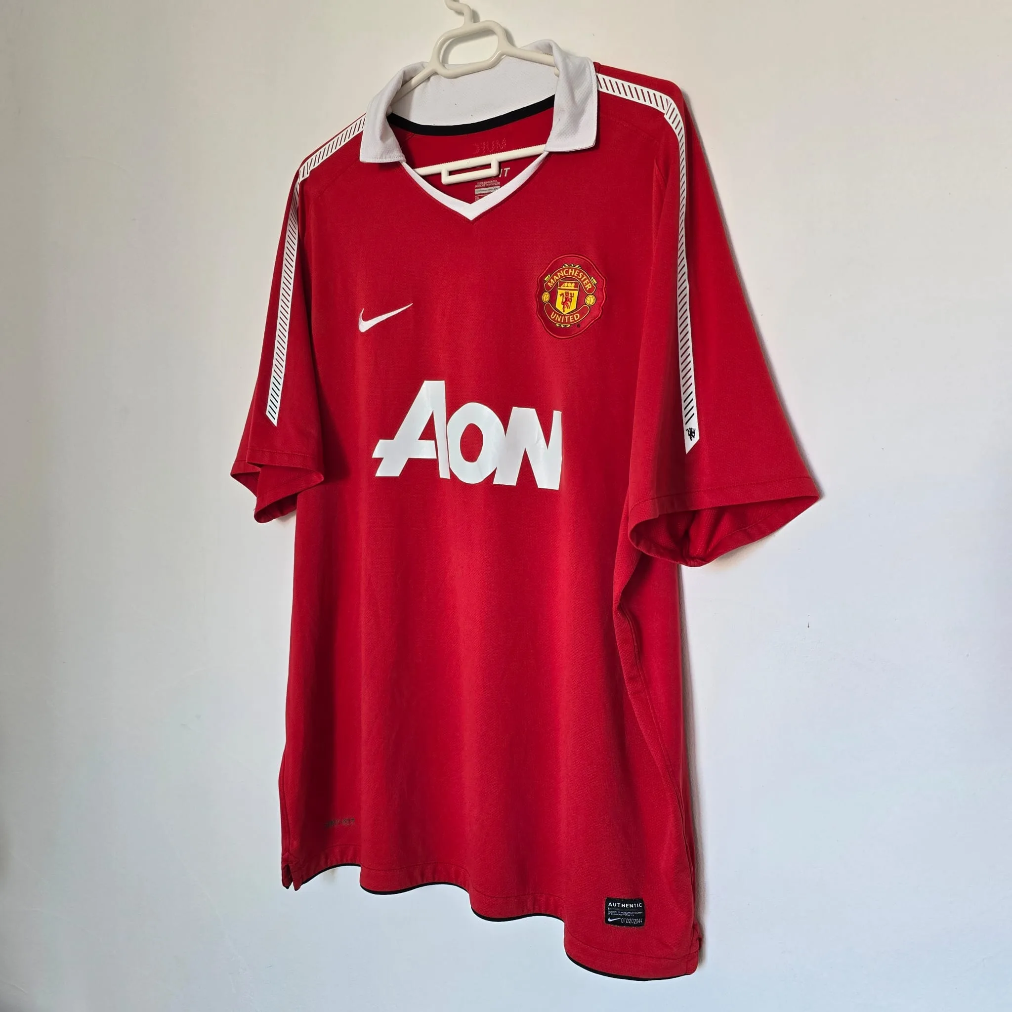 2010-11 Manchester United Home Shirt - Rooney #10 - (XXL) - Imagen 4