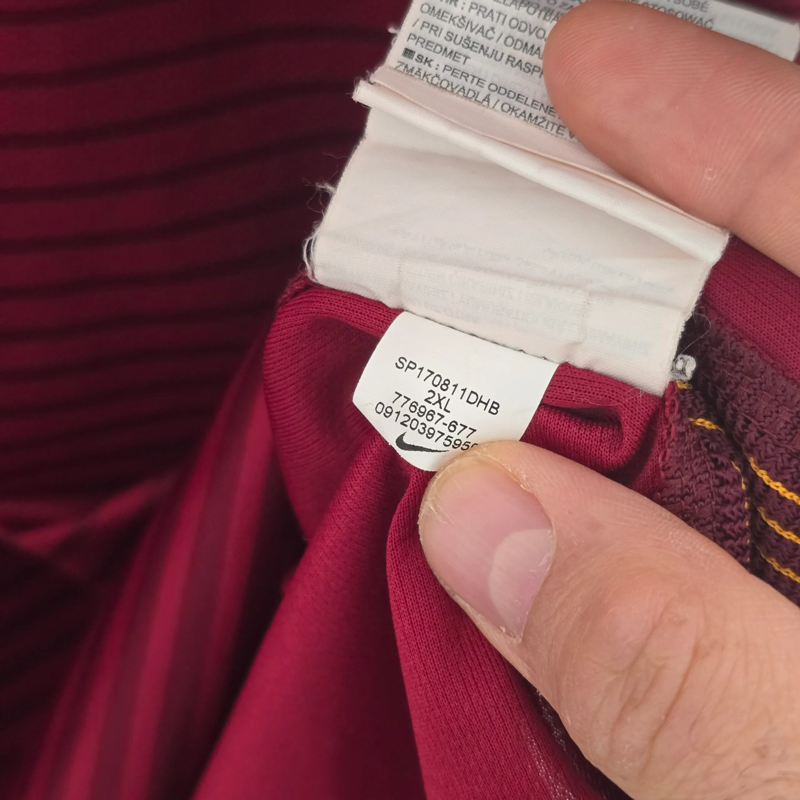 2016-17 Roma Home Shirt Strootman #6 -  (XXL) - Imagen 6
