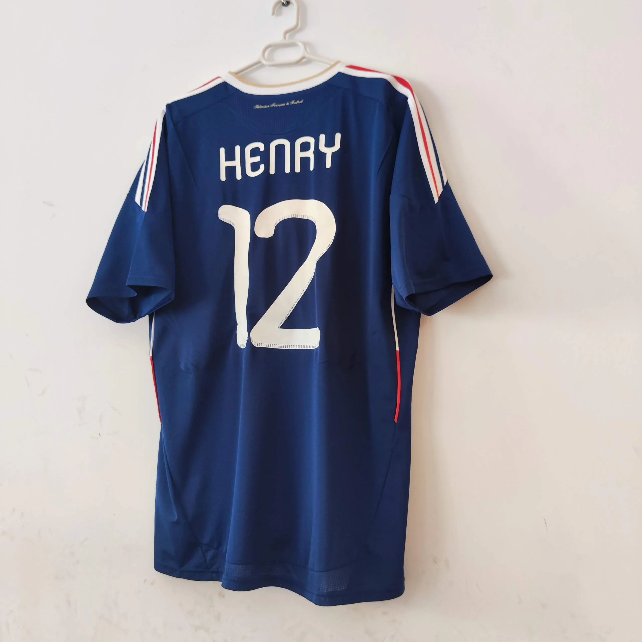 2009-10 France Home Shirt Henry #12 - (XL) - Imagen 3