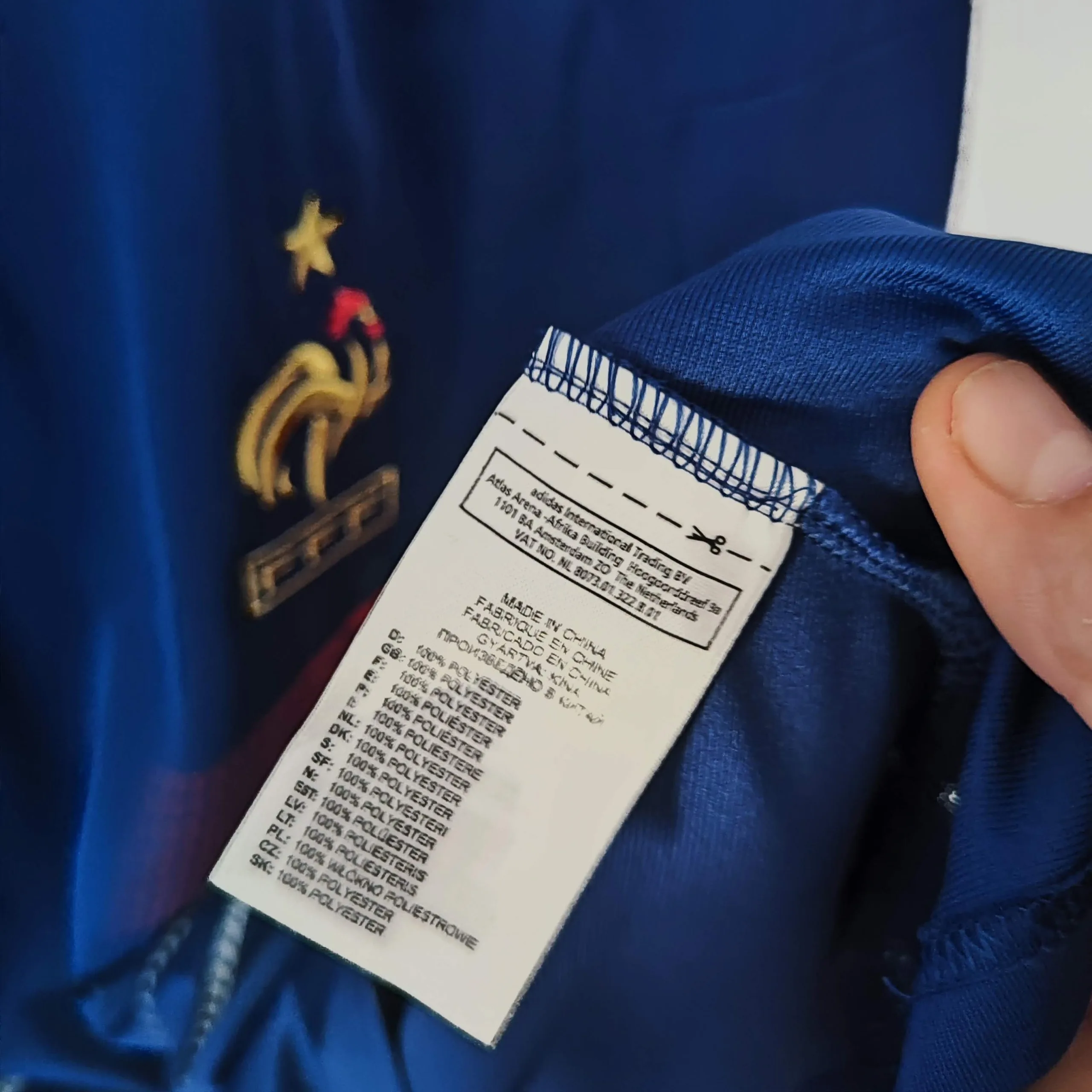 2009-10 France Home Shirt Henry #12 - (XL) - Imagen 9