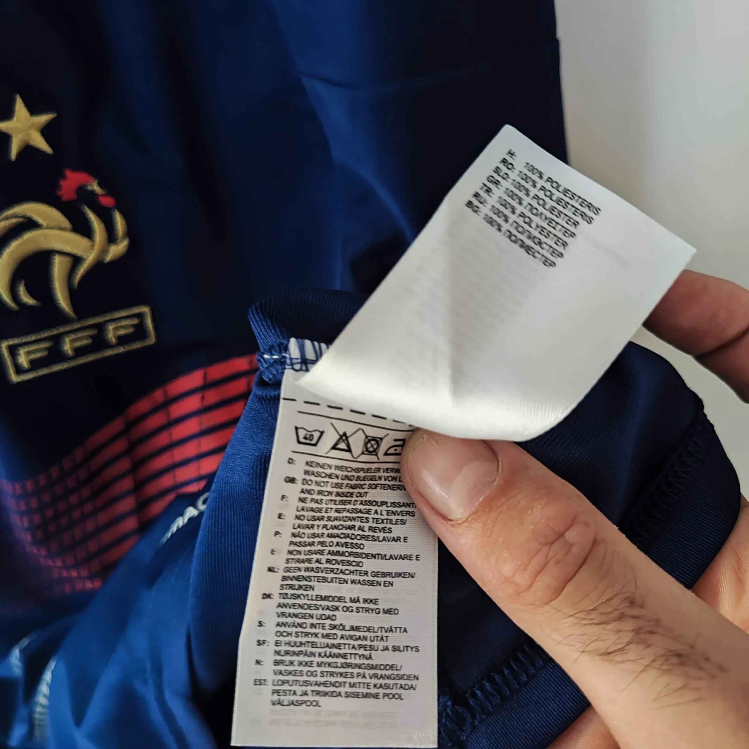2009-10 France Home Shirt Henry #12 - (XL) - Imagen 8