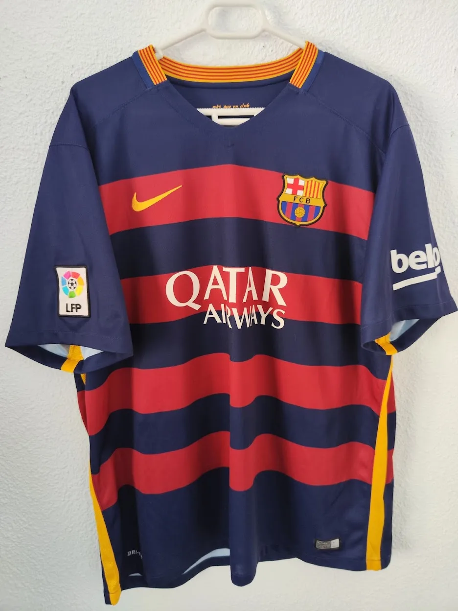 2015-16 FC Barcelona Home Shirt – Neymar Jr #11 – (XXL) - Imagen 2