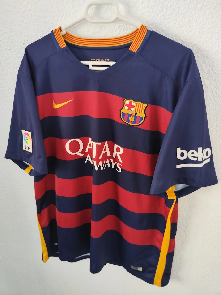 2015-16 FC Barcelona Home Shirt – Neymar Jr #11 – (XXL) - Imagen 3