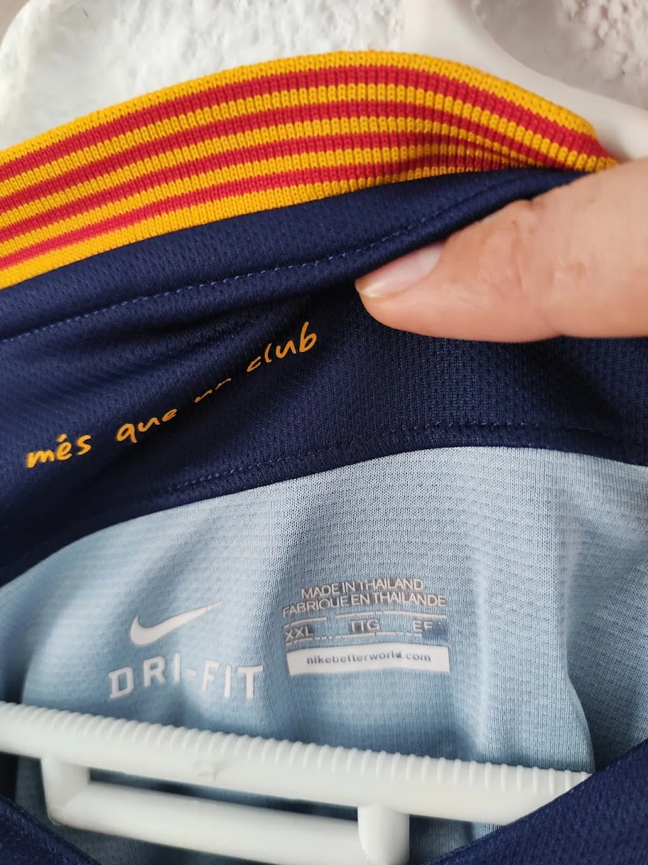 2015-16 FC Barcelona Home Shirt – Neymar Jr #11 – (XXL) - Imagen 4