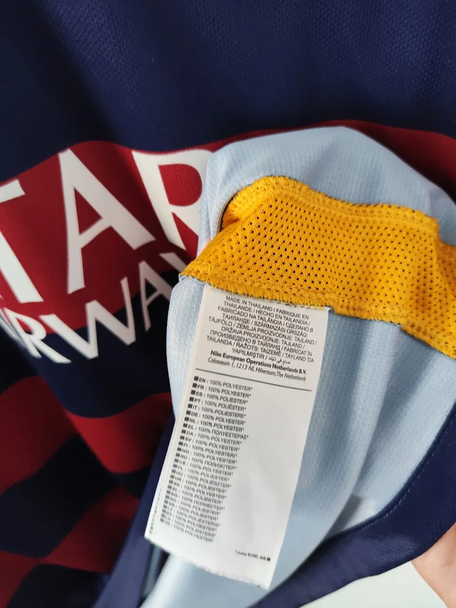 2015-16 FC Barcelona Home Shirt – Neymar Jr #11 – (XXL) - Imagen 5