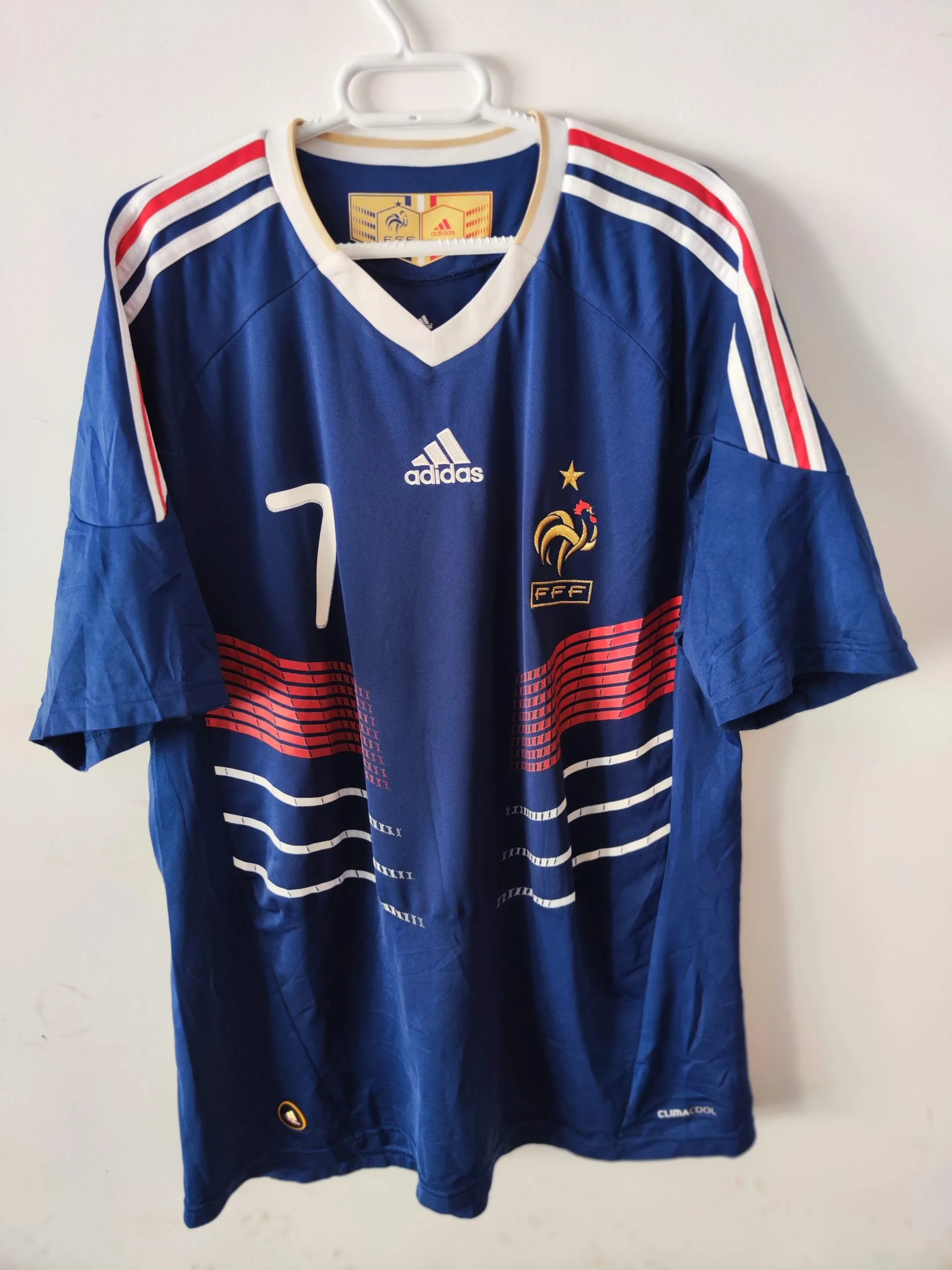 2009-10 France Home Shirt Ribery #7 - (L) - Imagen 2